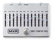 DUNLOP MXR M108S 10-Band Equalizer Silver