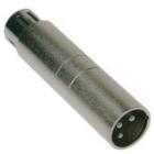ADAM HALL 7870 Adapter 3 Pin XLR Male to 5 Pin XLR Female