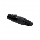Galerijní obrázek č.3 5 PIN XLR F ADAM HALL 4 STAR C XF5 BLK
