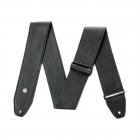 DUNLOP BMF15 Tri-Glide Leather Strap Black