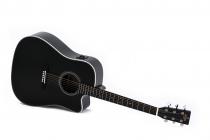 SIGMA GUITARS DMC-1E-BK - Black High Gloss