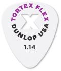 DUNLOP Tortex Flex X Pick 1.14mm  - 72 Pack