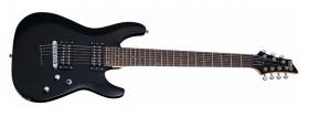 SCHECTER C-7 Deluxe Satin Black