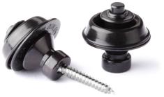 DUNLOP Straplok Strap Retainers Traditional - Black Oxide