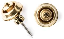 Galerijní obrázek č.1 Zámky na popruh DUNLOP Straplok Strap Retainers Traditional - Brass