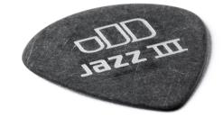 Galerijní obrázek č.1 Tvrdost  0.88 DUNLOP Tortex Pitch Black Jazz III Pick .88mm - 12 ks