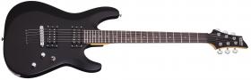 SCHECTER C6 Deluxe, Rosewood Fingerboard - Satin Black