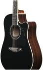 Galerijní obrázek č.5 Dreadnought IBANEZ AW391RCE - Black Top, Natural High Gloss