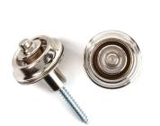 Galerijní obrázek č.1 Zámky na popruh DUNLOP Straplok Strap Retainers Flush Mount - Nickel