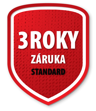 Standardní záruka 3 roky