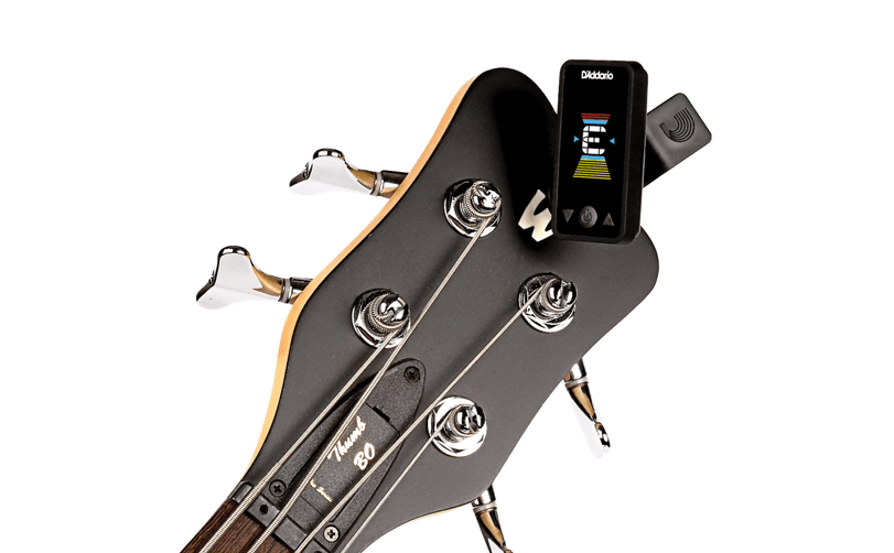 Klipová ladička PLANET WAVES CT-17BK Upevnění klipové ladičky PLANET WAVES CT-17BK