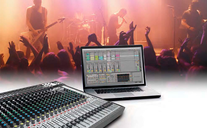Analogový mixážní pult SOUNDCRAFT SIGNATURE 22 MTK Použití analogového mixážního pultu SOUNDCRAFT SIGNATURE 22 MTK