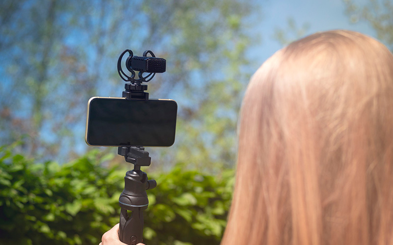 Tripod VISIXA TP22 Tripod VISIXA TP22 jako selfie tyč