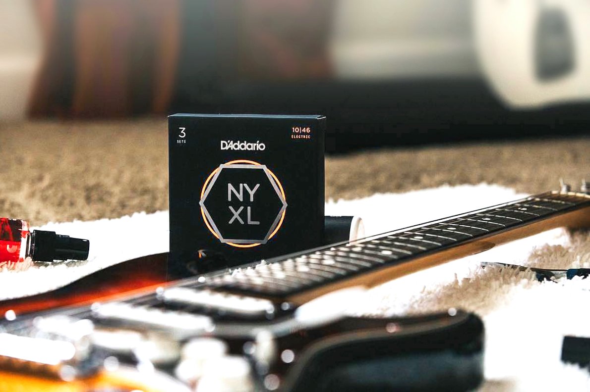 Struny D´Addario 10/46 Trojbalení strun pro elektrickou kytaru